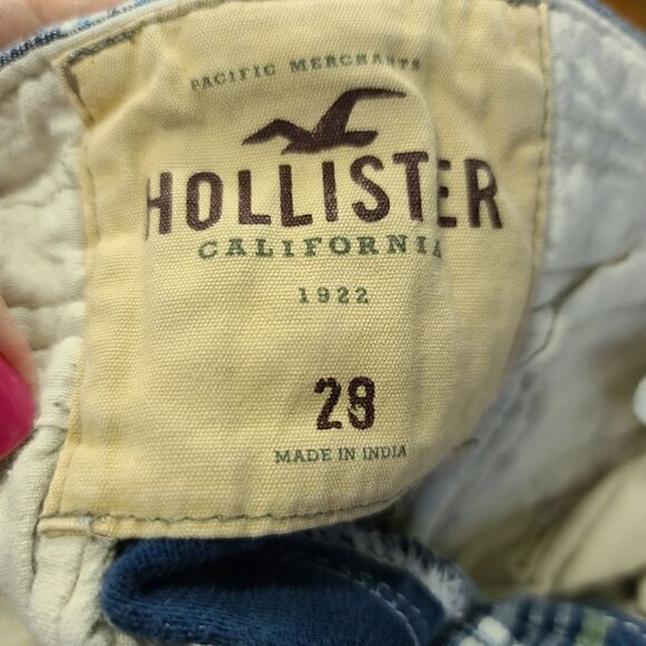 Hollister Plaid Shorts 28  - Picture 2 of 5
